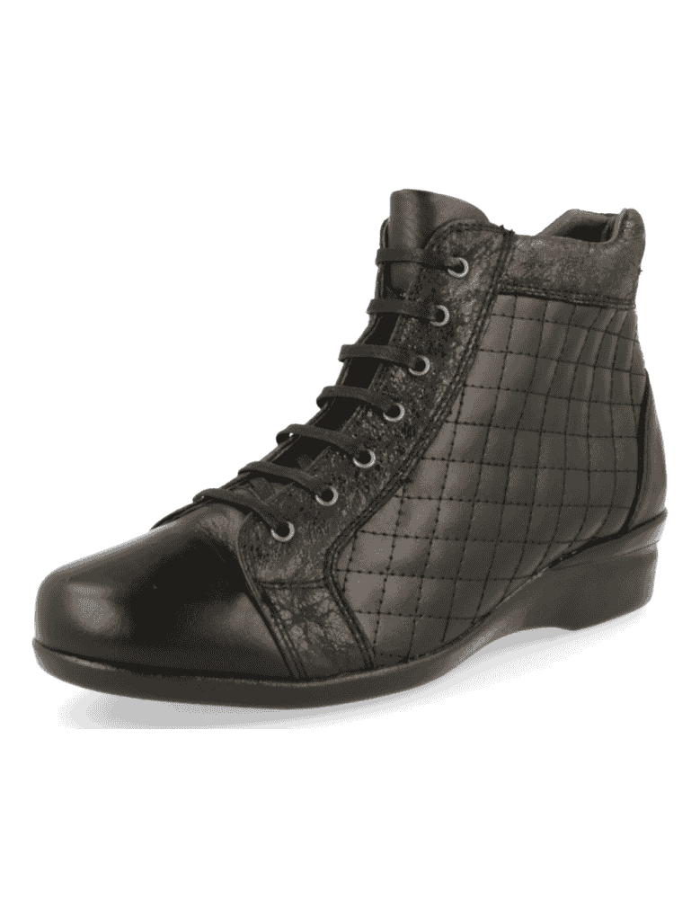 BOTÍN CÓMODO SEÑORA, OSLO A1 Negro