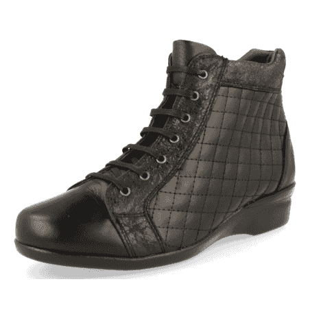 BOTÍN CÓMODO SEÑORA, OSLO A1 Negro