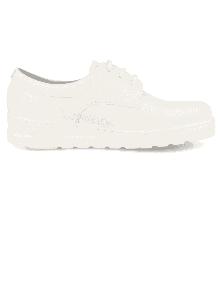 ZAPATO SANITARIO UNISEX, MEDIC CORDONES BLANCO