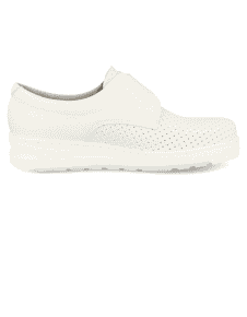 ZAPATO SANITARIO UNISEX, MEDIC VELCRO PICADO BLANCO D'Torres 2