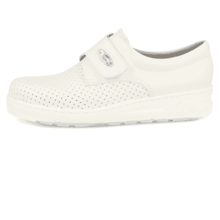 SANITARY COMFORT CLOGS, MEDIC VELCRO. PERFORATED 03 WHITE