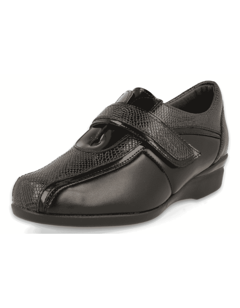 COMFORT WOMEN SHOES, CASANDRA E6 BLACK