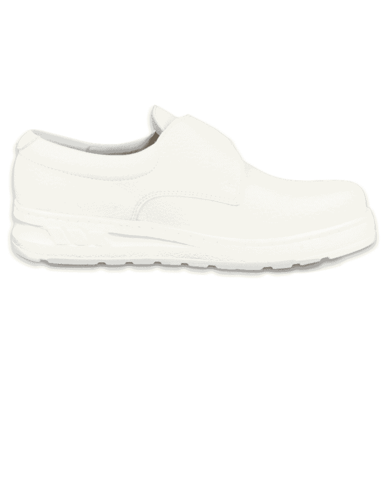 Zapato Sanitario Unisex Medic Velcro Blanco...