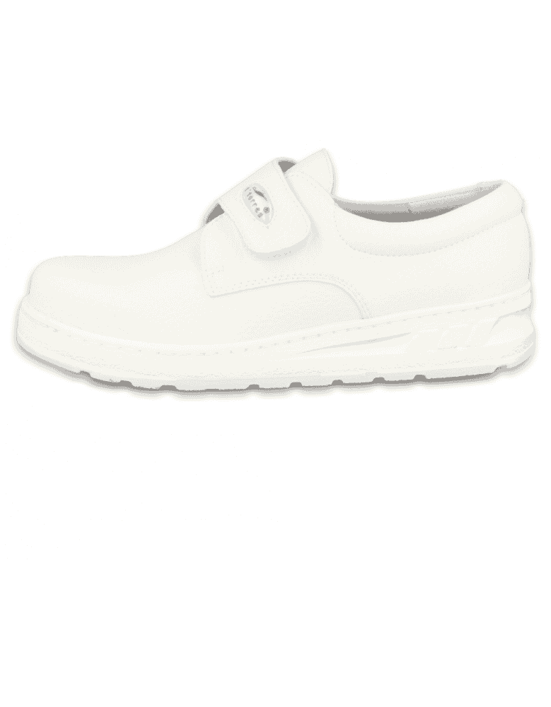 Zapato Sanitario Unisex Medic Velcro Blanco...