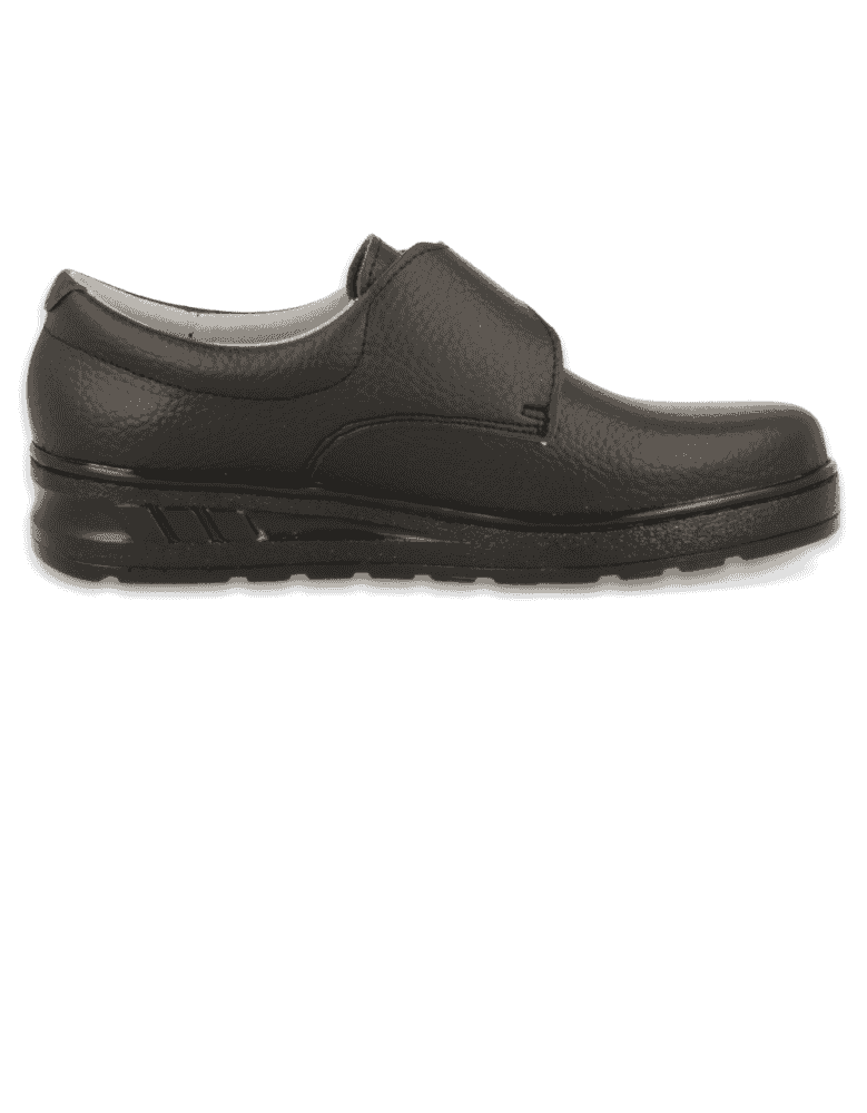 ZAPATO DE TRABAJO, MEDIC VELCRO NEGRO D'Torres®