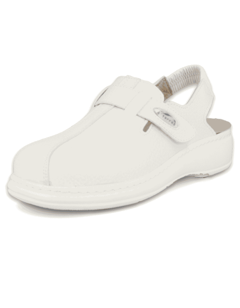 ZUECO CÓMODO MASTER PLUS, TIRA 03 BLANCO - Cómodos y antideslizantes