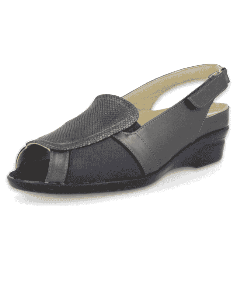 SANDALIA PIES DELICADOS, ROCIO E4 AZUL