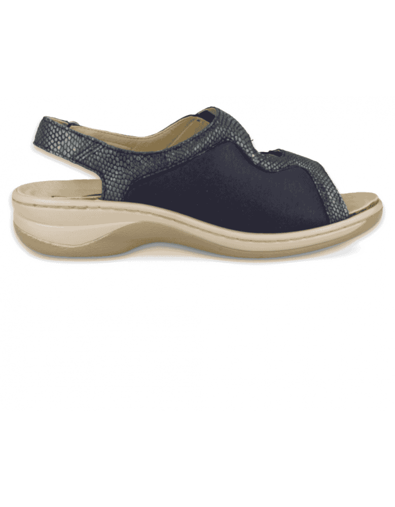 SANDALIA JULIA 04 AZUL D'Torres®, PARA PIES...