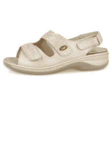 SANDALIA JULIA 06 PLATA D'Torres®, PARA PIES DELICADOS Y...