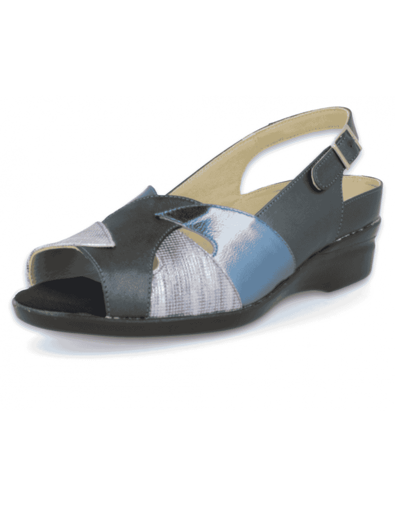 SENSITIVE FEET WOMEN SANDALS, SAMOA 04 NAVY