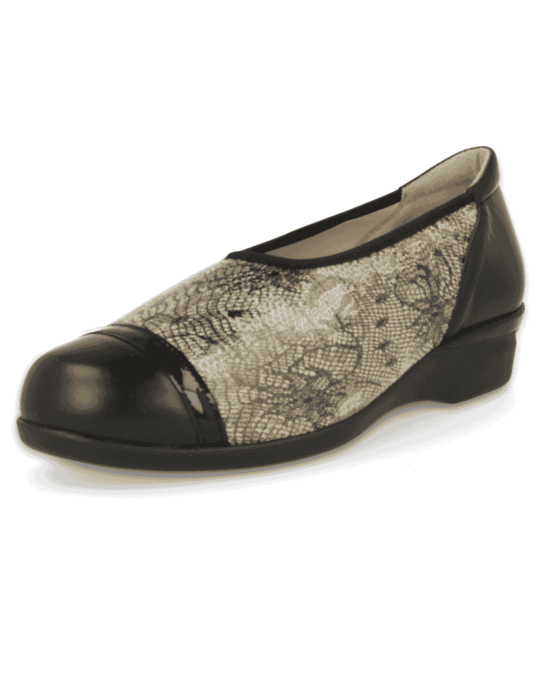 DELICATE FEET WOMEN SHOES, FLAVIA E1 BLACK