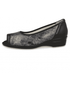 ZAPATOS SEÑORA DE LICRA PARA PIES EXTRA ANCHOS, ELVIRA F3...