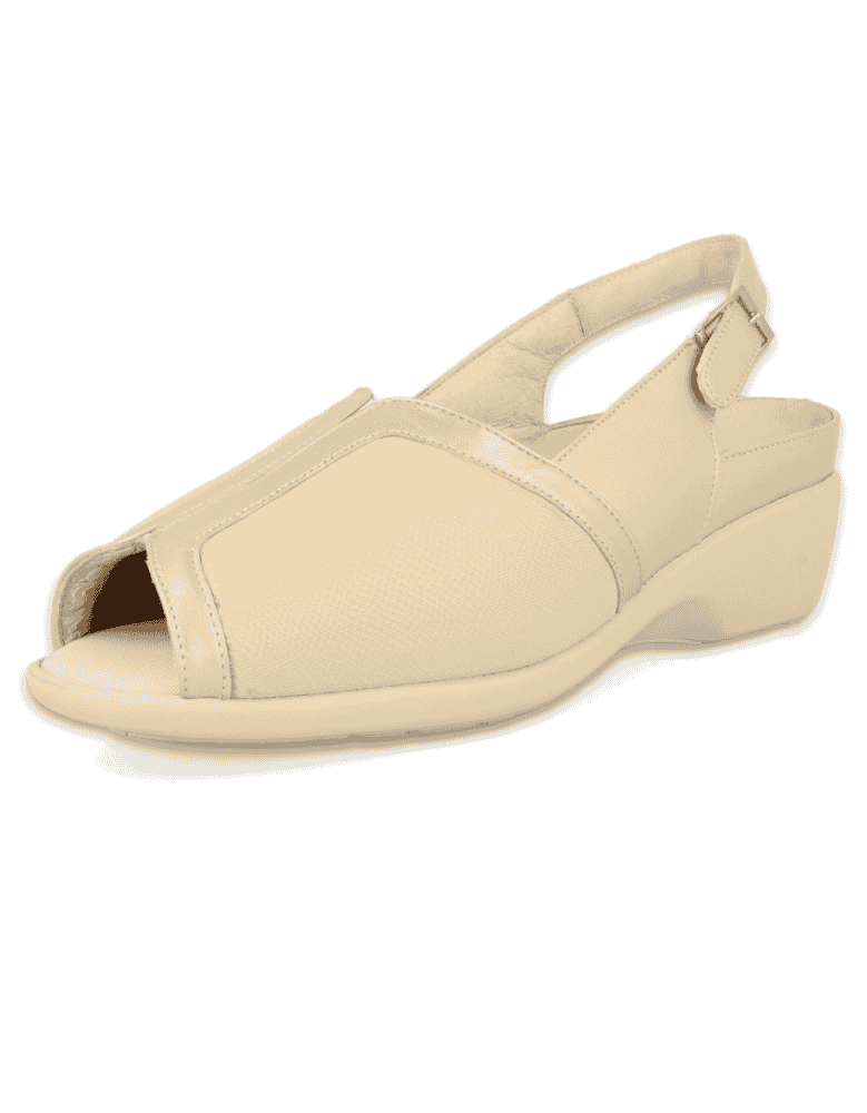 DELICATE FEET WOMEN SANDALS, ADA D1 BEIGE