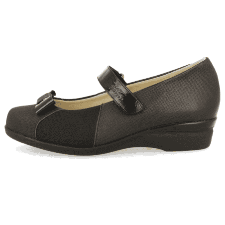 ZAPATOS PIES DELICADOS MUJER, ALMA D1 NEGRO