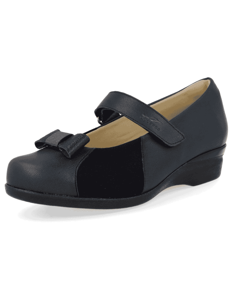 ZAPATOS PIES DELICADOS MUJER, ALMA D4 AZUL