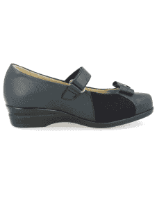 SENSITIVE FEET WOMEN SANDALS, D4 NAVY 2
