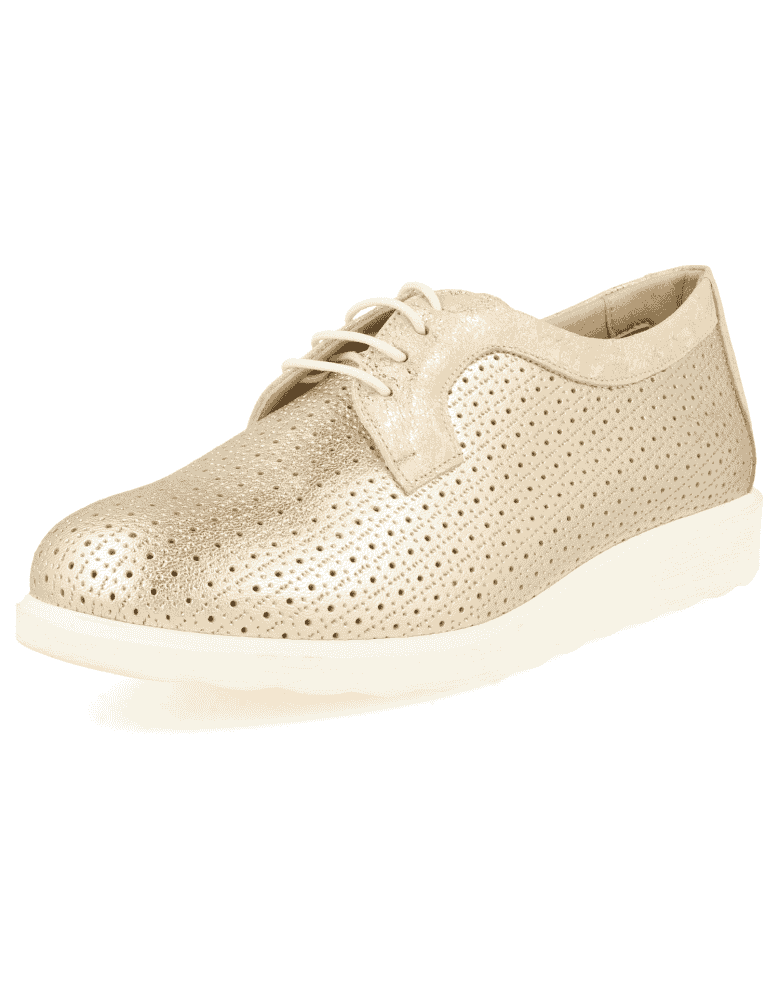 ZAPATOS CÓMODOS SEÑORA, CALAIS 46 ORO