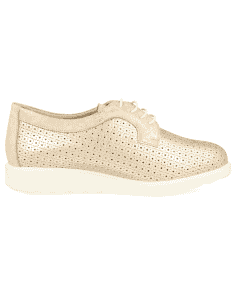 ZAPATOS CÓMODOS SEÑORA, CALAIS 46 ORO 2