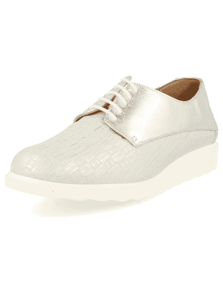 ZAPATOS CÓMODOS SEÑORA, VENEZIA 06 PLATA