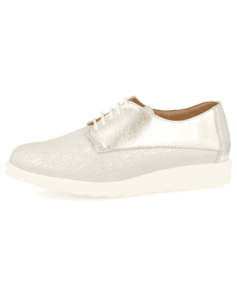 ZAPATOS CÓMODOS SEÑORA, VENEZIA 06 PLATA