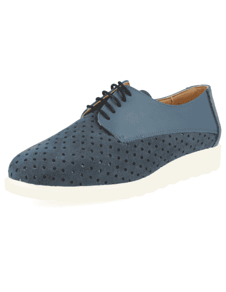ZAPATOS CÓMODOS SEÑORA, VENEZIA 04 AZUL