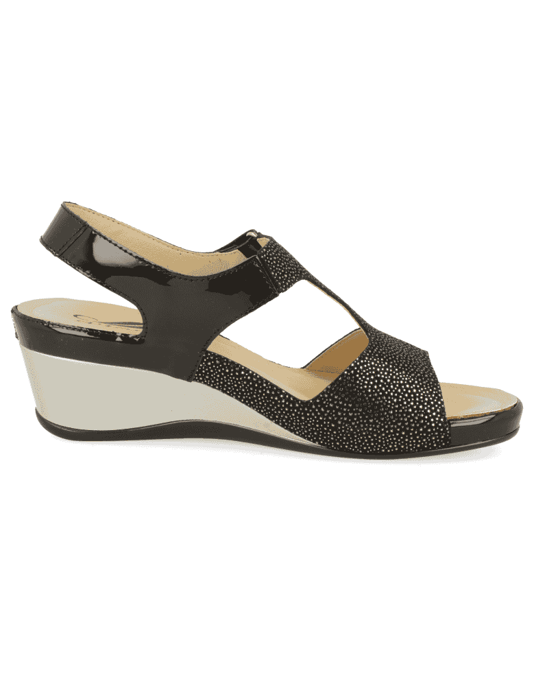 SENSITIVE WOMEN FEET SANDALS, RIMINI 01 BLACK