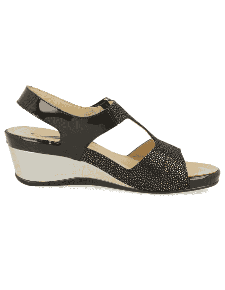 SENSITIVE WOMEN FEET SANDALS, RIMINI 01 BLACK