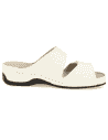 SANDALIAS CÓMODAS SEÑORA, CALELLA 03 BLANCO