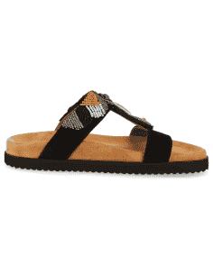 SENSITIVE SANDALS WOMEN SHOES, ALTEA 01 BLACK 2