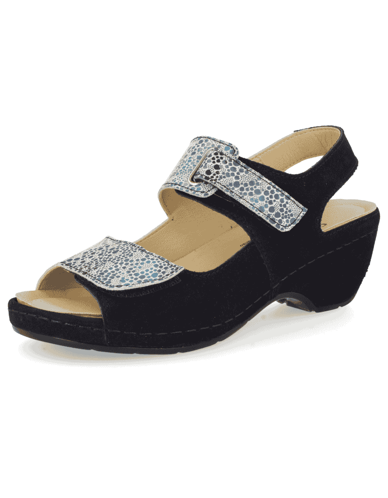 SANDALIAS CONFORT MUJER, LUZ 04 AZUL