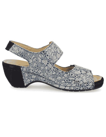 SANDALIAS CONFORT MUJER, LUZ 04 AZUL