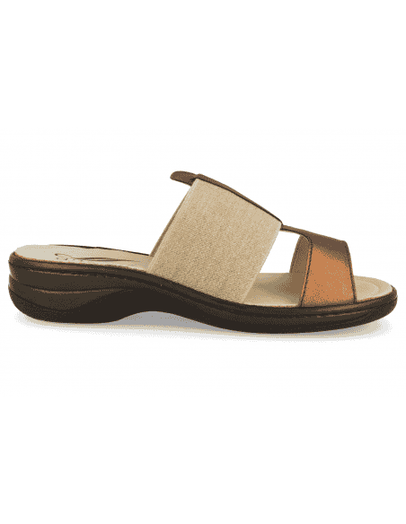 SANDALIAS CONFORT MUJER, NOIS 84 BRONCE