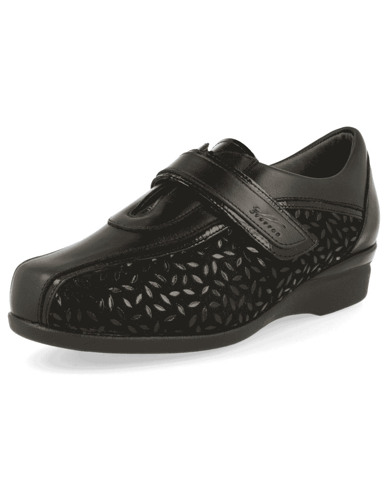 ZAPATO SEÑORA PIES DELICADOS, CASANDRA 19 Negro