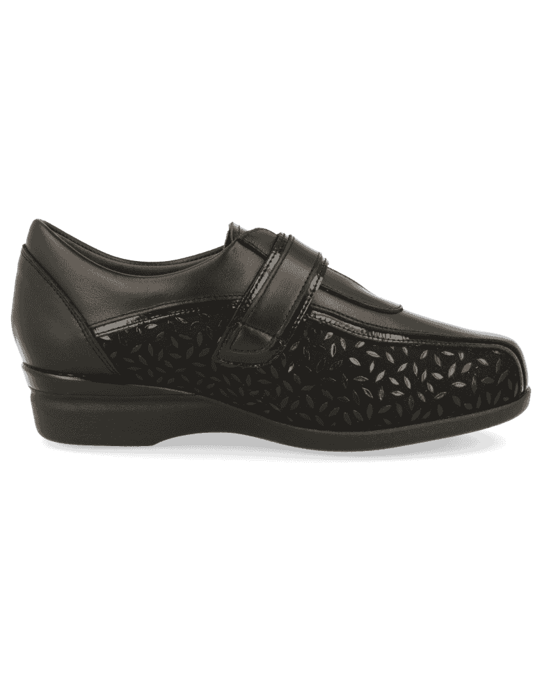 ZAPATO SEÑORA PIES DELICADOS, CASANDRA 19 Negro
