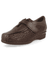 Zapato Señora Pie Diabético DiabCare® Casandra 19 Pétalos Marrón