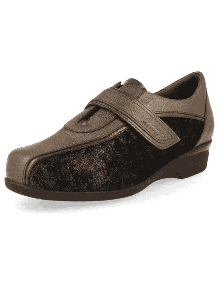 Zapato Señora DiabCare® Casandra 19 Bronce | D'Torres®