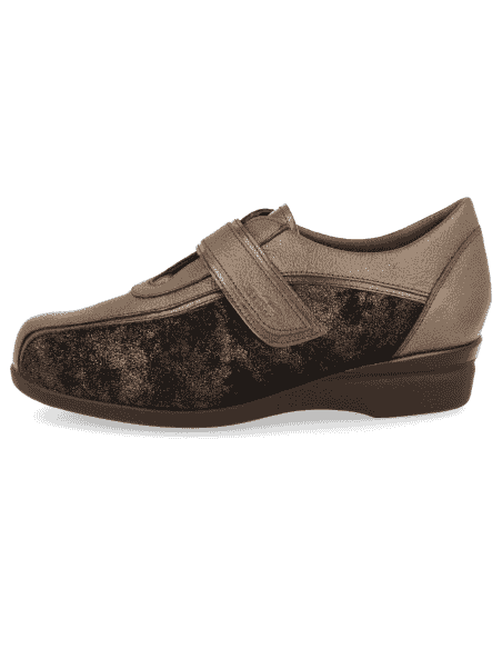 Zapato Señora DiabCare® Casandra 19 Bronce | D'Torres®