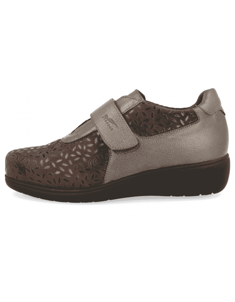 SENSITIVE FEET WOMEN SHOES, CORAL PETALS BROWN