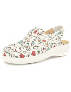 Zuecos Sanitarios Mujer con Tira Master Plus | Iconos...