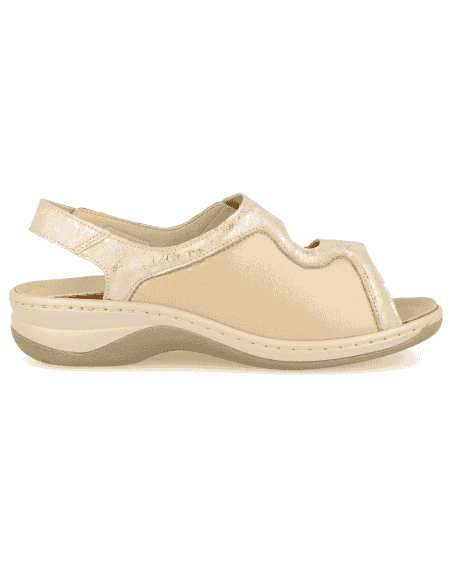 SENSITIVE FEET LADIES SANDALS, JULIA 2019 BEIGE