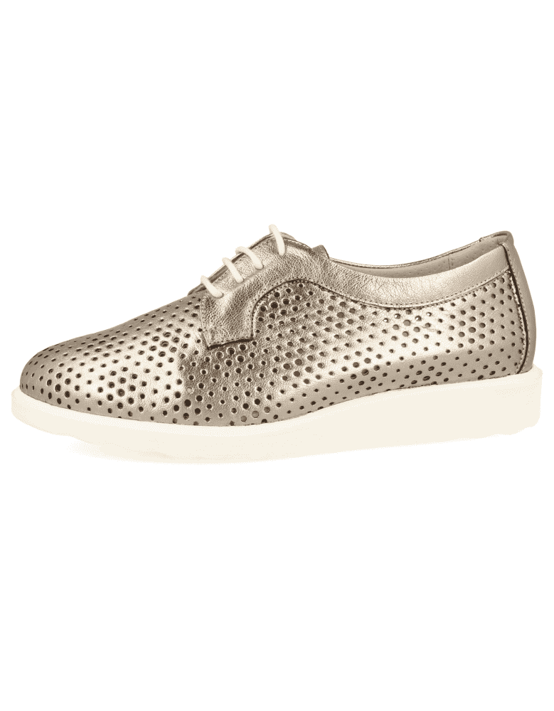 ZAPATO CÓMODO PIEL ADAPTABLE, CALAIS 85 ACERO