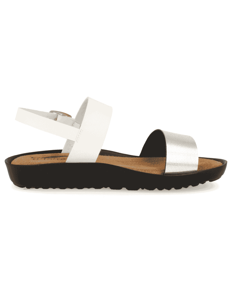 DELICATE FEET LADIES SANDALS, MOTRIL 06 SILVER