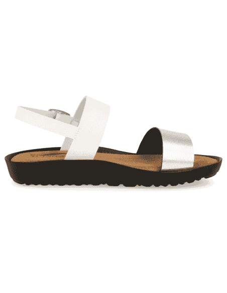 SANDALIAS CÓMODAS MUJER, MOTRIL 06 PLATA