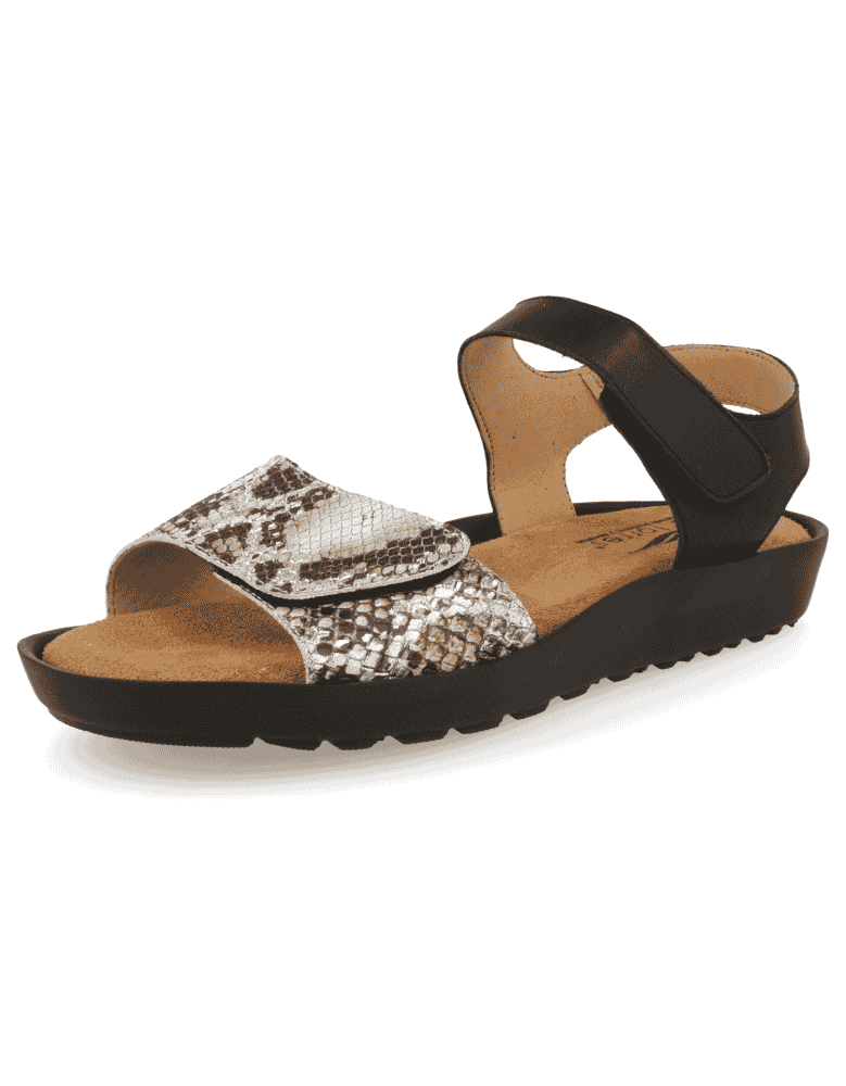 SANDALIAS CÓMODAS MUJER, BLANES 06 PLATA