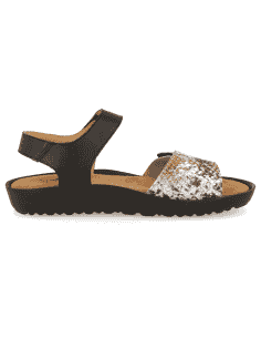DELICATE FEET LADIES SANDALS, BLANES 06 SILVER 2