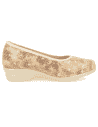 ZAPATOS CÓMODOS SEÑORA, CARLOTA 09 BEIGE