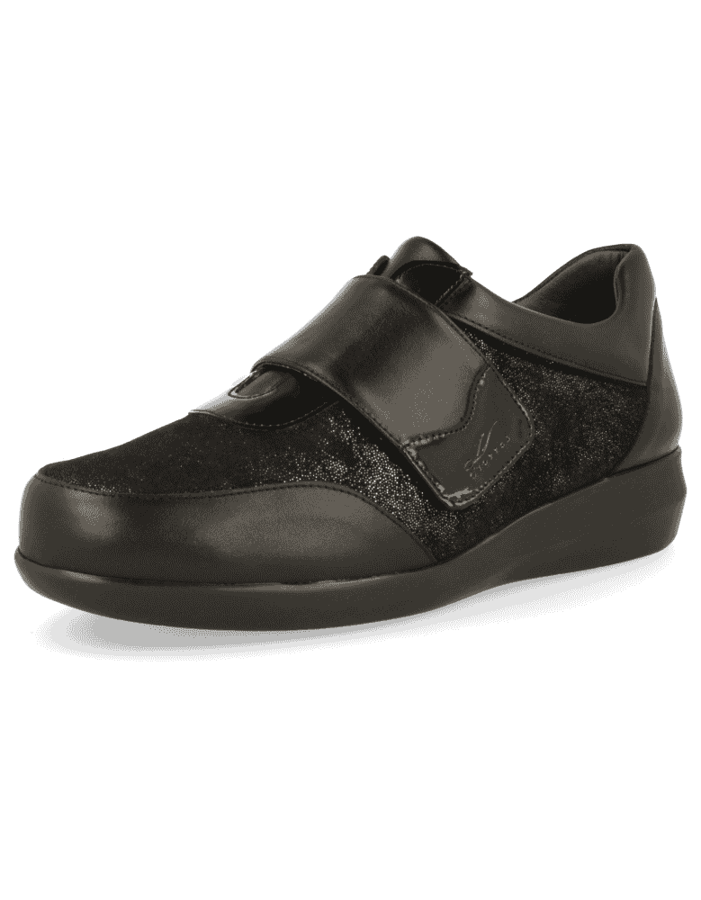 ZAPATO SEÑORA PIES DELICADOS, ALBA 01 NEGRO