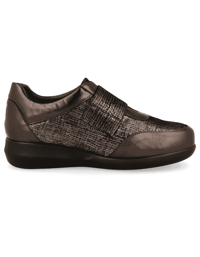 ZAPATO SEÑORA PIES DELICADOS, ALBA 84 COBRE