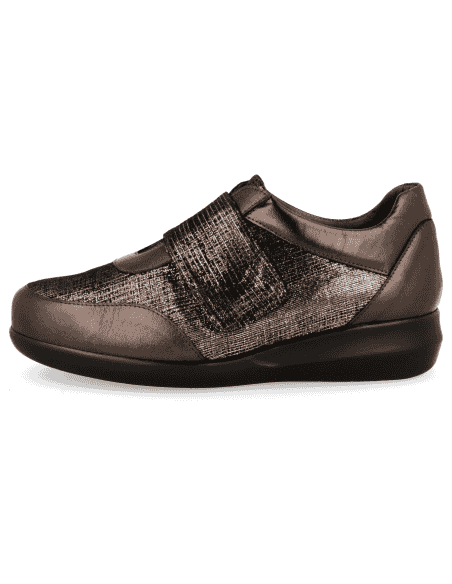 THERAPEUTIC WOMEN SHOES OF LEATHER, DELICATED FEET, EXTRA-LARGE WIDTH