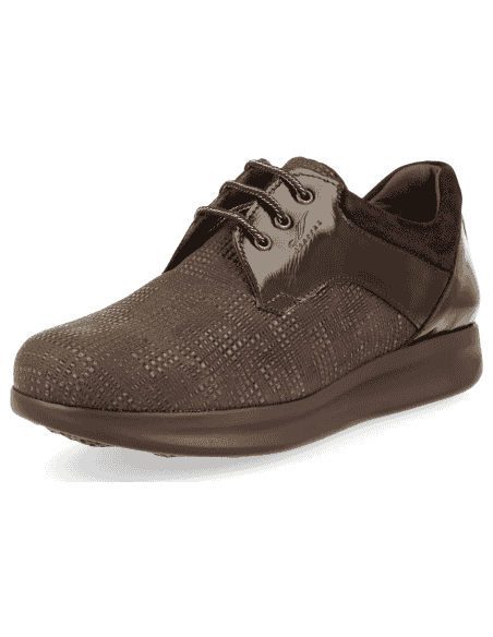 ZAPATO SEÑORA CON SUELA DE AMORTIGUACIÓN, DALÍA 02 MARRÓN